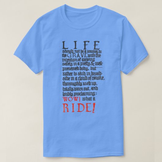 Wat een ritje t-shirt (Design voorkant)