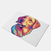 Wat een schattige Labrador Retriever! Deurmat (Schuin)