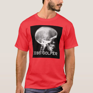 Wat een schijfgolfer denkt t-shirt