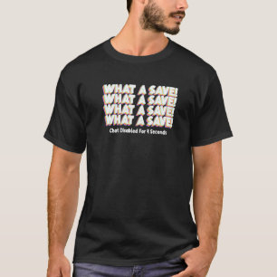 Wat een spel met een spaarkat met een handicap t-shirt