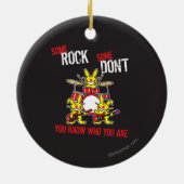 Wat een steen keramisch ornament (Achterkant)