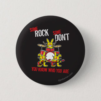 Wat een steen ronde button 5,7 cm