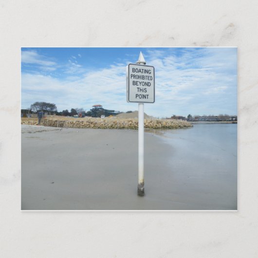 Wat een stom teken briefkaart (Voorkant)