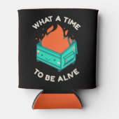 Wat een tijd om te leven Koelbox Blikjeskoeler (Voorkant)