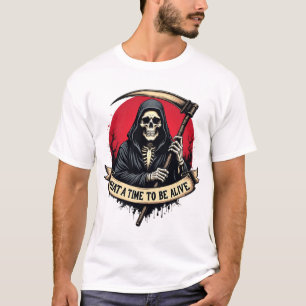 Wat een tijd om te leven t-shirt