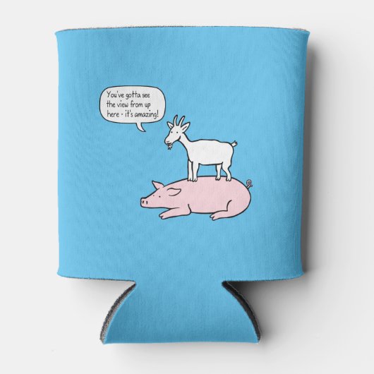 Wat een Uitzicht Koelbox Blikjeskoeler (Voorkant)