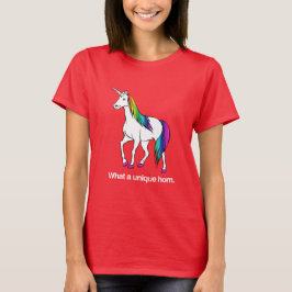 WAT EEN UNIEKE HOORN - WIT -.png T-shirt
