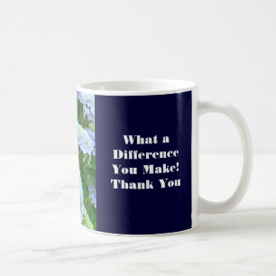 Wat een verschil maak jij! Dankbeker voor koffie Koffiemok