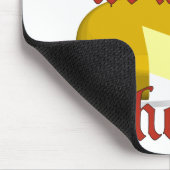 Wat een vriend hebben we in kaas muismat (Hoek)