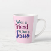 Wat een vriend latte mok (Rechts)