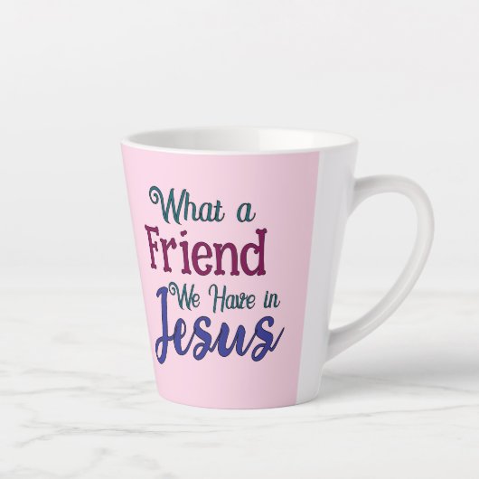 Wat een vriend latte mok (Rechts)