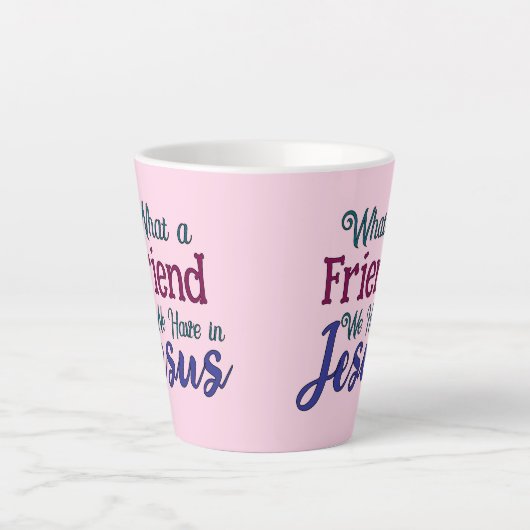 Wat een vriend latte mok (Voorkant)