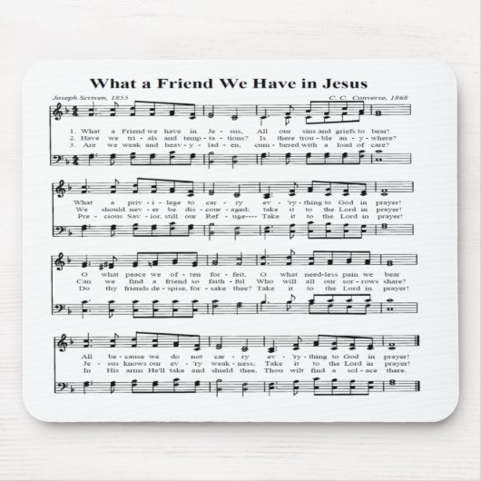 WAT EEN VRIEND - MOUSEPAD MUISMAT (Voorkant)