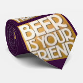 WAT EEN VRIEND STROPDAS (Opgerold)