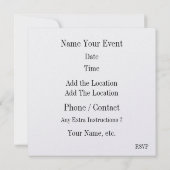 Wat een warme uitnodiging - SRF (Achterkant)