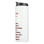 Wat een werk is man.....Thermische Tumbler Thermosbeker (Geroteerd rechts)