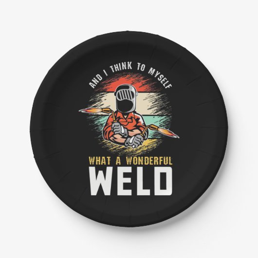 Wat een wonderlijke las papieren bordje (Voorkant)