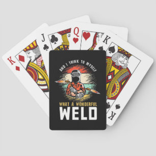 Wat een wonderlijke las pokerkaarten