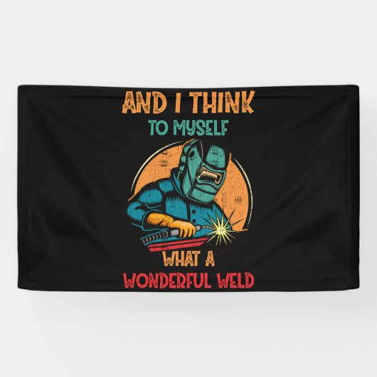 Wat een wonderlijke las spandoek (Horizontaal)