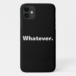 Wat een woord minimalisme ontwerp Case-Mate iPhone case