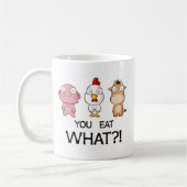 Wat eet je? Wat eet je? -Dieren Koffiemok (Links)