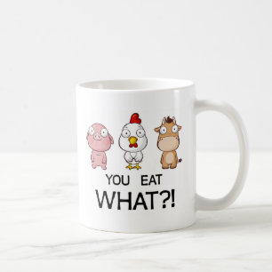Wat eet je? Wat eet je? -Dieren Koffiemok