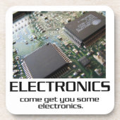 Wat elektronica. drankjes onderzetter (Voorkant)
