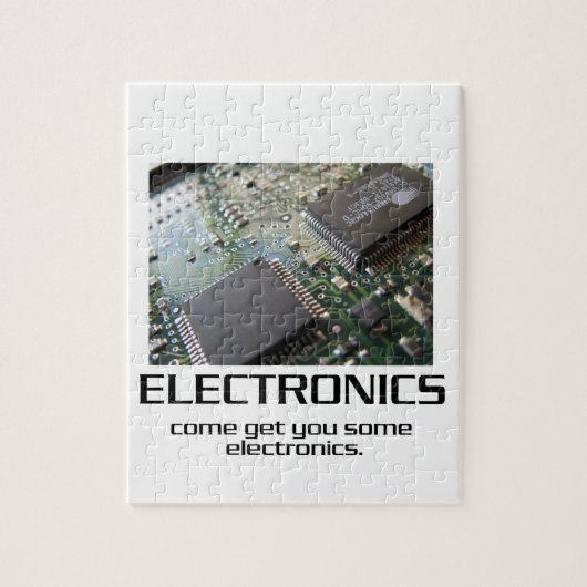 Wat elektronica. legpuzzel (Verticaal)