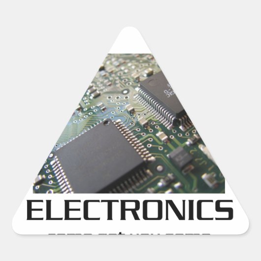 Wat elektronica. sticker (Voorkant)