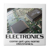 Wat elektronica. tegeltje (Voorkant)