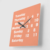 WAT EN WANNEER KLIK VOOR RETIREE/ANDEREN VIERKANTE KLOK (Hoek)