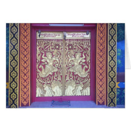 Wat Entrance in Chiang Mai, Thailand