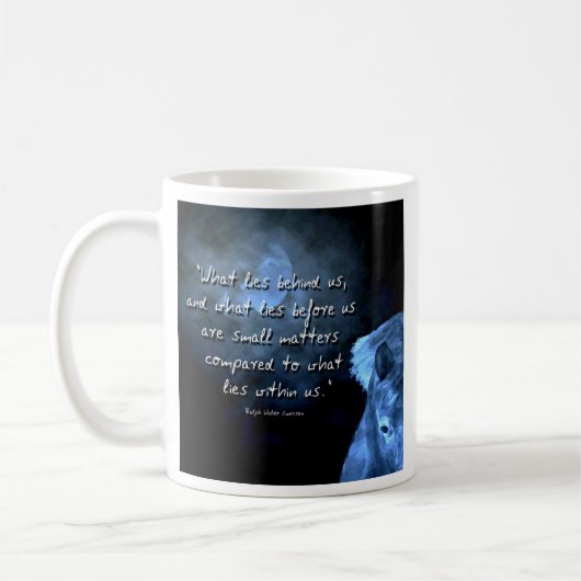 wat er achter ons ligt ... koffiemok (Links)