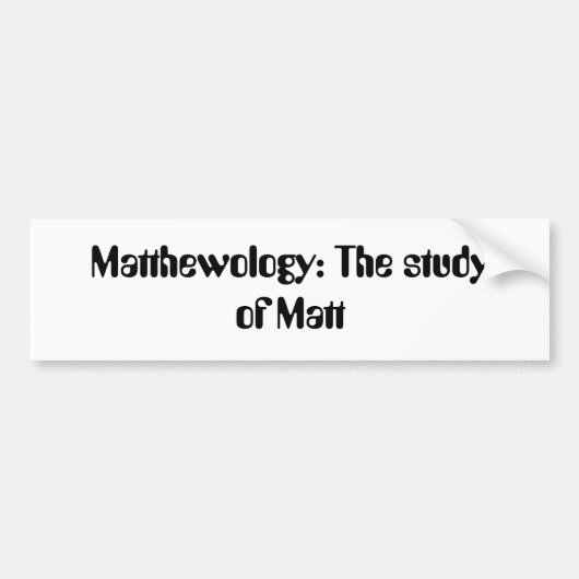 Wat er allemaal nodig is op hun auto. bumpersticker (Voorkant)