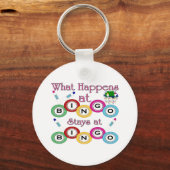 Wat er bij Bingo gebeurt Sleutelhanger (Voorkant)