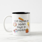 Wat er gebeurt bij Babciaanse STAYS bij Babcians Tweekleurige Koffiemok (Links)