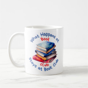 Wat er gebeurt bij Book Club blijft bij Book Club  Koffiemok