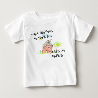 Wat er gebeurt bij Papa's T-shirt