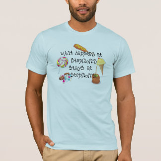Wat er gebeurt bij StepMam's STAYS bij StepMam's T-shirt