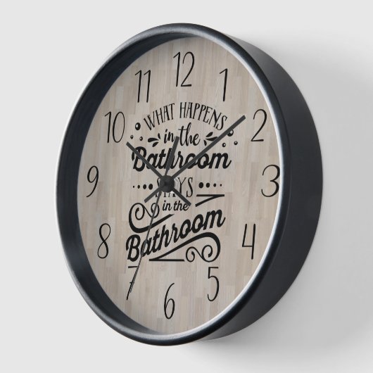 wat er gebeurt blijft naar de wc (Hoek)