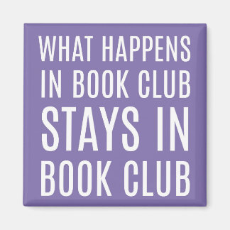 Wat er gebeurt in Book Club Stays Magnet
