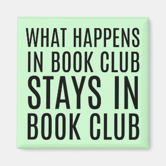 Wat er gebeurt in Book Club Stays Magnet
