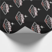 wat er gebeurt in Bunco-stadions bij Bunco Fun Cadeaupapier (Hoek)