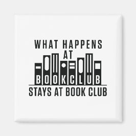 Wat er gebeurt in de boekenclub in de boekenclub magneet