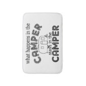 Wat er gebeurt in de Camper Bath Mat (Voorkant Verticaal)