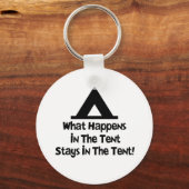 Wat er gebeurt in de Tent... Sleutelhanger (Voorkant)