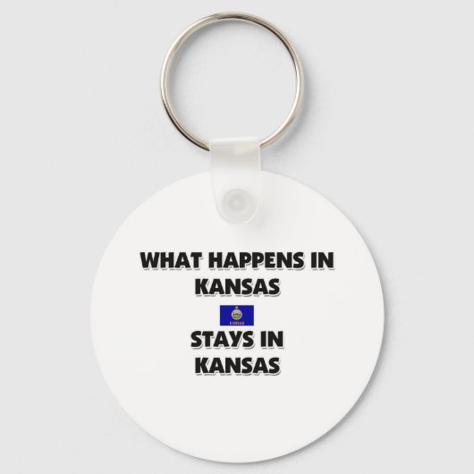 Wat er gebeurt in KANSAS-stadions daar Sleutelhanger (Voorkant)