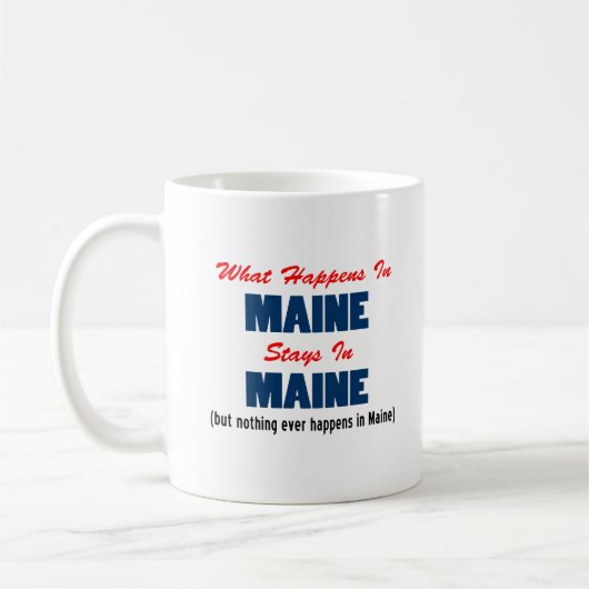 Wat er gebeurt in Maine-Stays in Maine Koffiemok (Links)