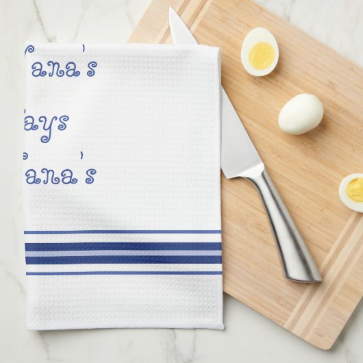 Wat er gebeurt in Nana's Stays bij Nana's Theedoek (Quarter Fold)