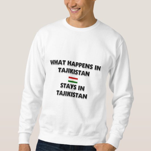 Wat er gebeurt in TAJIKISTAN-stadions daar Trui (Voorkant)